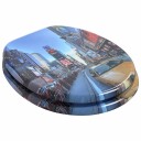  Myk lukking toalettsete Flerfarget 44 x 38 cm MDF plater