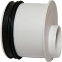 Smartline 75 x 40 mm PP universaloverg. gråhvit