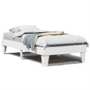  Sengeramme uten madrass hvit 90x190 cm heltre furu 8721158370044