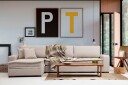 Gladfield Divansofa 3 seters   Beige