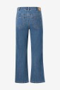 KAFFE Curve   Jeans KCastelia Straight Full length Jeans   Blå