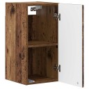 vidaXL Baderom veggskap DELFT Gammelt tre 30 x 31 x 59 cm