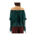 Saint Laurent Dame Bluser & Skjorter Grønn L,