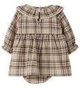 Lil" Atelier Body I/e Kjole - NbfRenrik - White Pepper - Lil Atelier - 56 - Langermet Body Beige Brun
