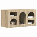  TV skap Sonoma eik 80 x 35 x 40 cm Konstruert tre