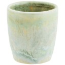 Madam Stoltz Kopp Ø7,5 cm Grønn / Beige