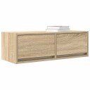  TV benker 2 stk sonoma eik 80x31x25,5 cm konstruert tre