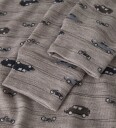 Name It Nmmwang Wool Rib Longjohn Aop Noos   Grey   98