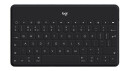 Logitech Keys-To-Go iOS Ipad tablet keyboard - Tastatur - Nordisk - Svart