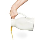DUTCHDELUXES Dented Mugge i keramikk 1,5 liter hvit