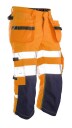 Jobman 2217 Piratbukse oransje/marineblå, varsel D108, Klær