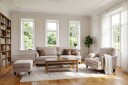 Howard Classic Fotskammel   Beige