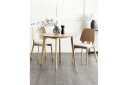 Matsalsstol Beliani Abee set om 2 Grå-Ljust Trä NO_BRAND Light grey VALUE_MISSING_2 -