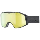 Uvex Gravity FM Skibriller Black Matt Onesize