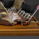 Char Griller Meat Claws Verktøy for kjøttriving i rustfritt stål