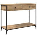  Konsollbord Artisan Eik 100 x 34,5 x 75 cm Konstruert tre