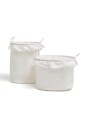 Alice &  Fox DEMI Oppbevaringskurver 2-pack Hvit