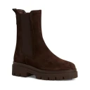 Tamaris   Boots Chelsea Suede   Brun