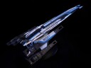 Mass Effect  Normandy SR2 DieCast 8.7" Ship