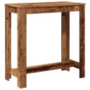  Barbord gammelt tre 102x50x103,5 cm konstruert tre