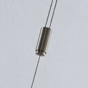 Lucande LED-hengelampe Marija, skjerm loddrett, svart