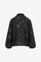 Coster Copenhagen   Bluse Flower structure shirt   Svart