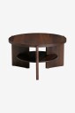 Ellos Home   Salongbord Bikibo Ø80 cm   Brun