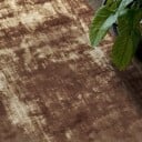 Viskoseteppe   Jodhpur Special Luxury Edition brun Størrelse: 240 x 240 cm firkantet form