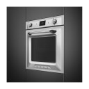 Smeg Victoria SOP6900TX 60 cm Integrert Stekeovn med Pyrolyse Rustfritt Stål