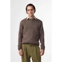 Nn07 Herre Strikkevarer Brun M,