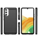 Hurtel Carbon Case for Realme 10 Pro Flexible Silicone Carbon Cover Black