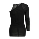 Rick Owens Dame Topper Svart S,