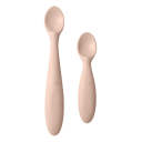 Bibs Babyskje 2Pk Baby Spoon Set Blush Rosa