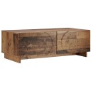 vidaXL Kaffebord Gammelt tre 102 x 50,5 x 35 cm Konstruert tre
