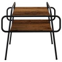 vidaXL Kaffebord Gammelt tre 50 x 50 x 51 cm Konstruert tre