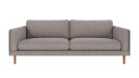 Rowico Home Braden 3 seters sofa Grå Alice 149 Eikben