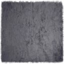  Faux Skinnmatte Tafalla Antrasitt 200 x 200 cm Polyester
