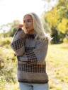 Garnius X Veronica Løken CHARLIE SAGA genser beige/brun
