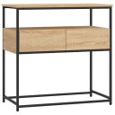  Konsollbord sonoma eik 75x40x75 cm konstruert tre 8720845421076