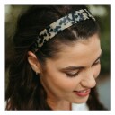 Acetat Hair Band Light Tortoise