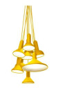 Established & Sons FAKKEL LYS BUNCH S10 Taklampe H180 Gul