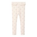 Lil"Atelier Pastel Parchment Swan Nmfgavo Efi Slim Legging Lil Noos 122
