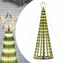 vidaXL Juletre lyskjegle 275 LED varmhvit 180 cm