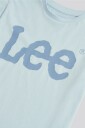 Lee T skjorte Wobbly Graphic T shirt Blå