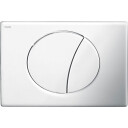 MEPAsun betjeningsplate, 2-delt, matt krom, utenpåliggende matte chrome