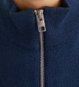 Jack & Jones Junior Pullover jjeEmil Knit Half Zip Jnr Blå