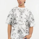 Roberto Cavalli Herre Topper Hvit 2XL,