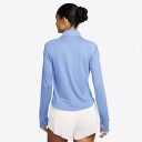 Nike Swift Dri FIT UV Half Zip Dame Aluminum/Reflective Silver XS