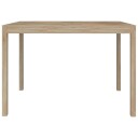 vidaXL Spisebord 110x70x75 cm heltre akasie