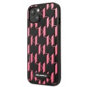 Karl Lagerfeld iPhone 13 mini Hardcase Rosa Monogram